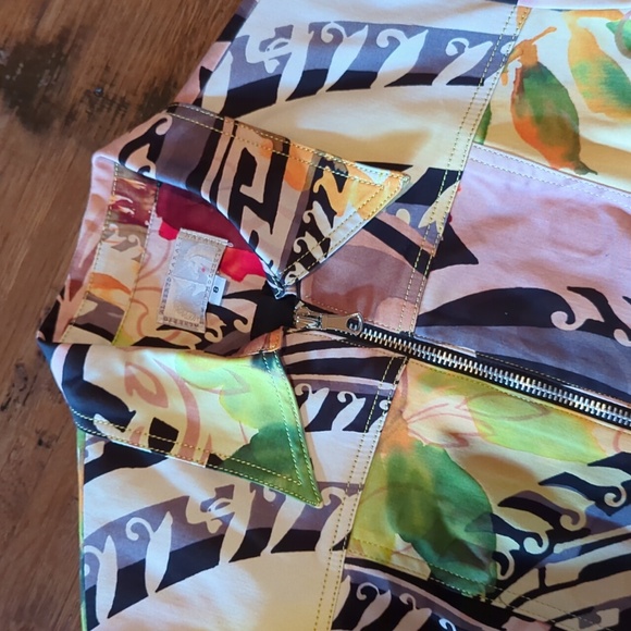 Fabulous Alberto Makali Lined Zip Jacket with Flared Zip Sleeves. Like New. Sz 8 - Picture 14 of 14